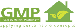 GMP Gallogly Machine Plastering applying sustainable concepts